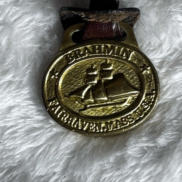 Brahmin Vintage Dark Brown Woven Leather Shoulder Bag - Picture 9 of 16